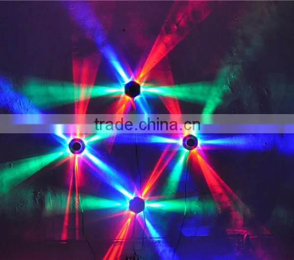 Supermarket Holiday Gifts 8W RGB LED Christmas Family Party Sunflower Light photo-4