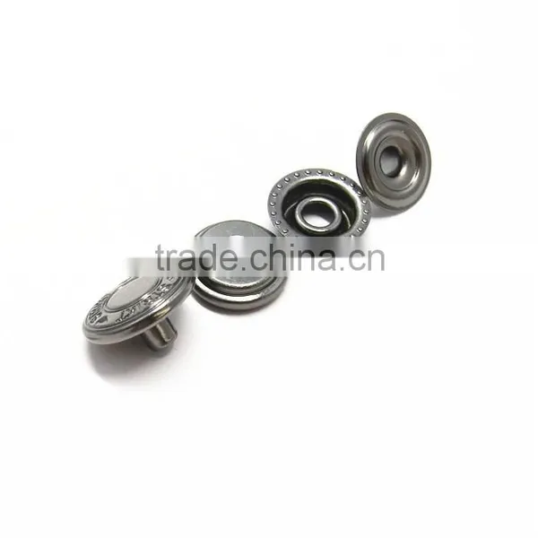 15mm Wholesale Custom Fastener Press Metal Snap Button photo-4