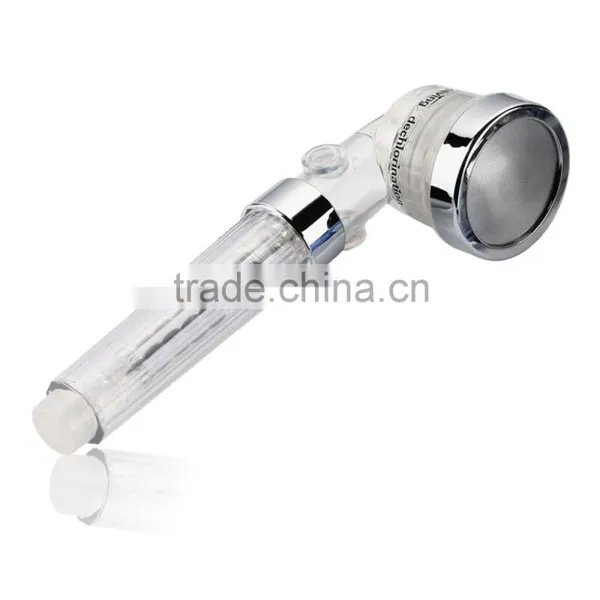 Strong Pressure ABS Plastic Negative Ion Hand Shower Head With Filter, Water Saving Hand Shower photo-2