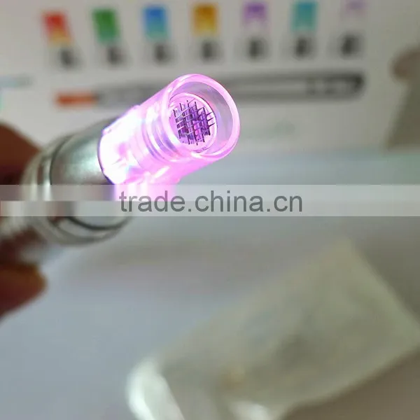 Led Nano Photon Lip/Eyelash/Facial RECHARGEABLE Microneedle Derma Pen photo-4