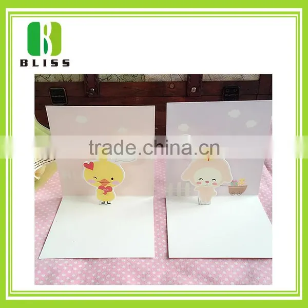 Wholesale 3d Pop up Custom Printing Folding Paper Reat Handmade Border Greeting Card Designs photo-2
