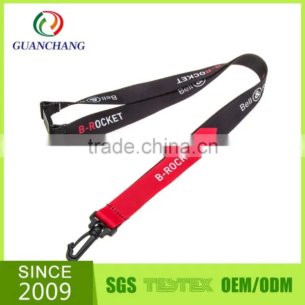 Promotional Customized Polyester/nylon Printed Sports Team Card Holder Neck Lanyard photo-6