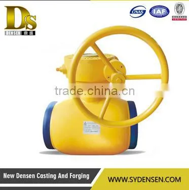 Underground Fully Welded Trunnion Mounted Ball Valve for Industry photo-3