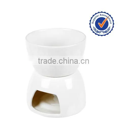 Fondue Pot New arrival christmas style ceramic cheese chocolate fondue set
