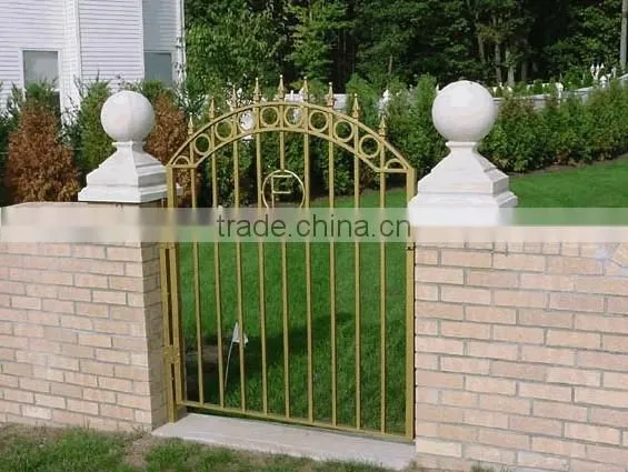 Metal Security Gate/ Aluminum Garden Fence Gate/Metal Yard Gates photo-2
