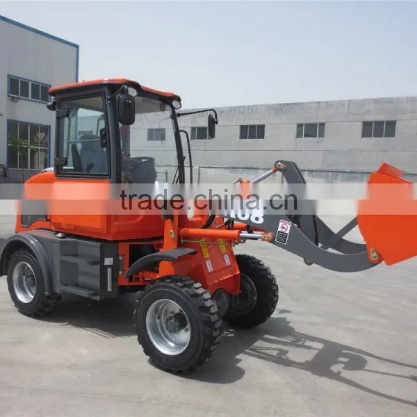 EVERUN Cheap Tractor CE ER08 Mini Wheel Loader--Hoflader for Sale photo-4