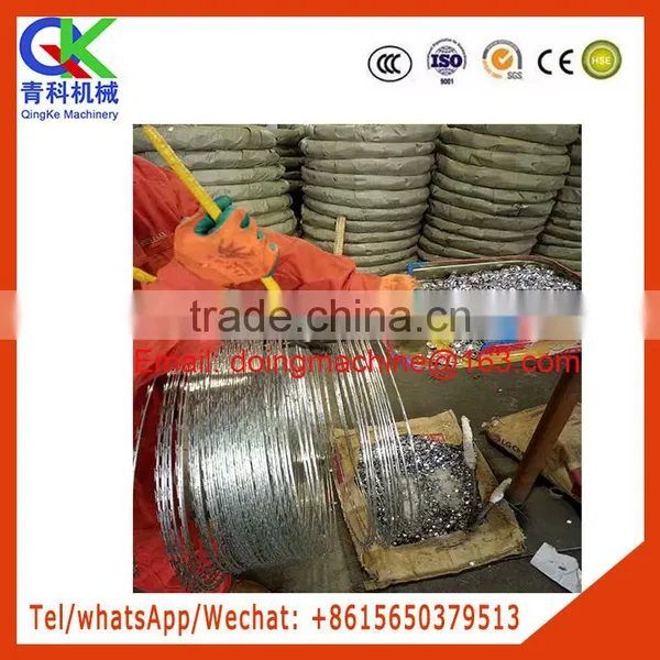 1000kg Double Strands of Barbed Wire Mesh Machine photo-4