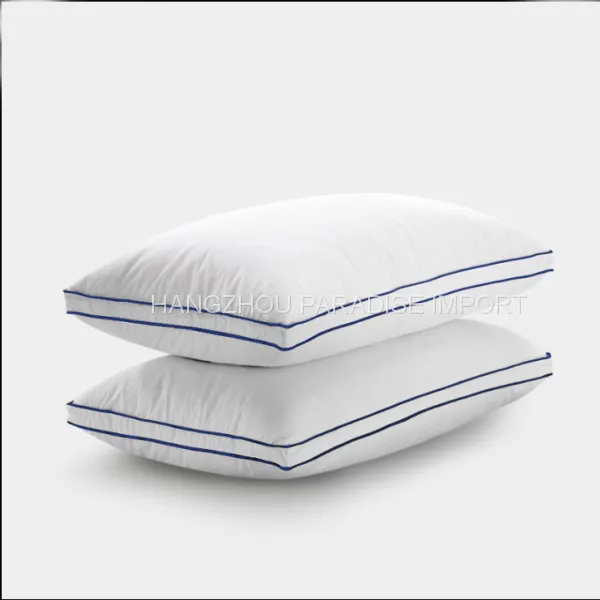 Double Stitched With Satin Piping With 2'' Baffle Box Pillow for Hot Sell