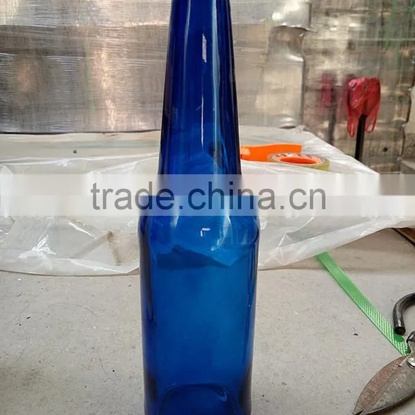 Decorative Glass Beer Bottle /beer Glass Bottle With 300 ML and White Red Blue , Hot Sale! Customized Logo. photo-2