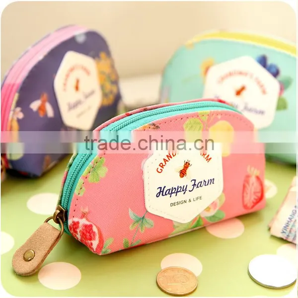 Q1092 Cute Cartoon Farm Coin Bag photo-4