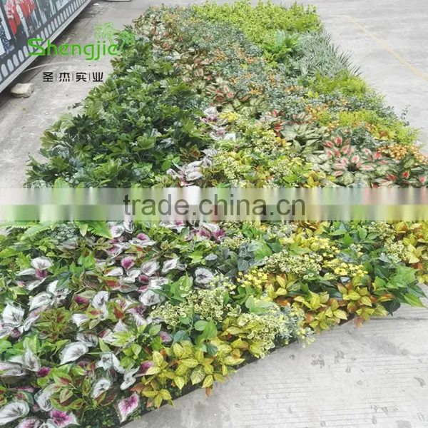SJLJ013766 China Supplier Direct Selling Artificial Vertical Green Wall With Artificial Plant photo-3