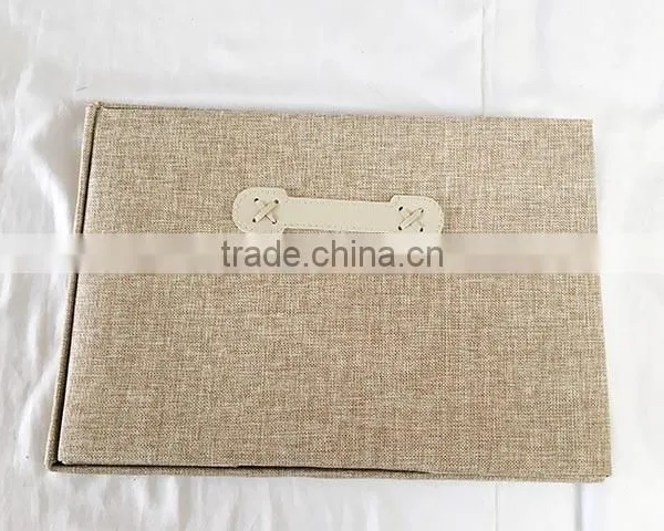 Collapsible Non Woven Storage Box Foldable With Lid photo-6