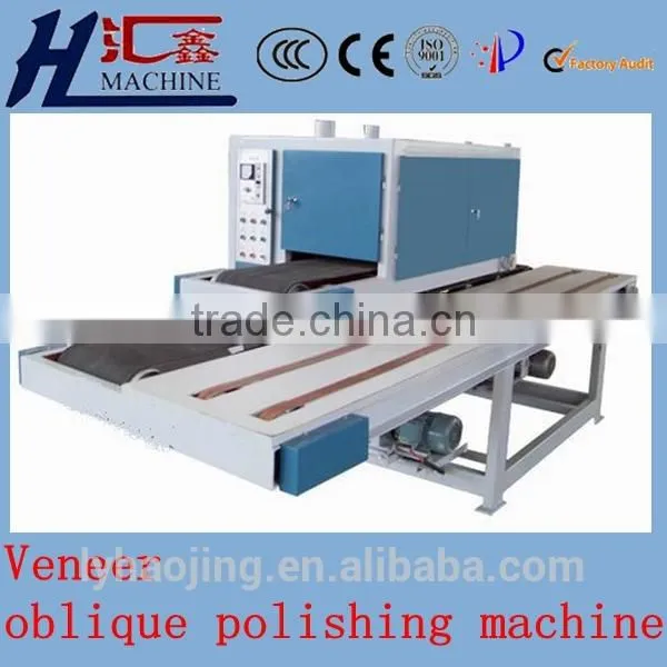 Veneer Oblique Polishing Machine / Plywood Core Veneer Jointing Composing Cutting Machine