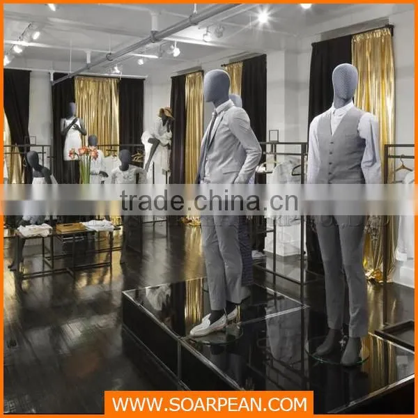 Fiberglass Gold Mannequin Male Full Body Mannequin photo-2