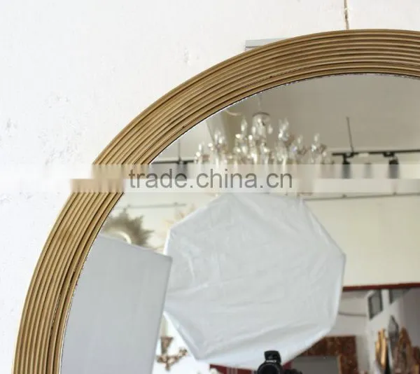 Iron Round Framed Mirror for Home Decor MH-2042-01 photo-3
