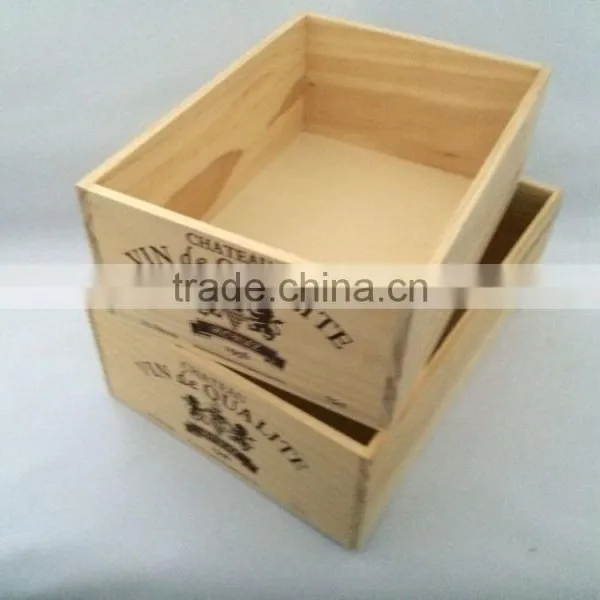 High Quality Custom Wholesale Wooden Wine Gift Box photo-5