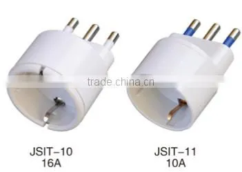 Italian ac dc Electrical Multi 3 Round Pin 16a Industrial Male and Female Plug Socket Adaptor Socket photo-6