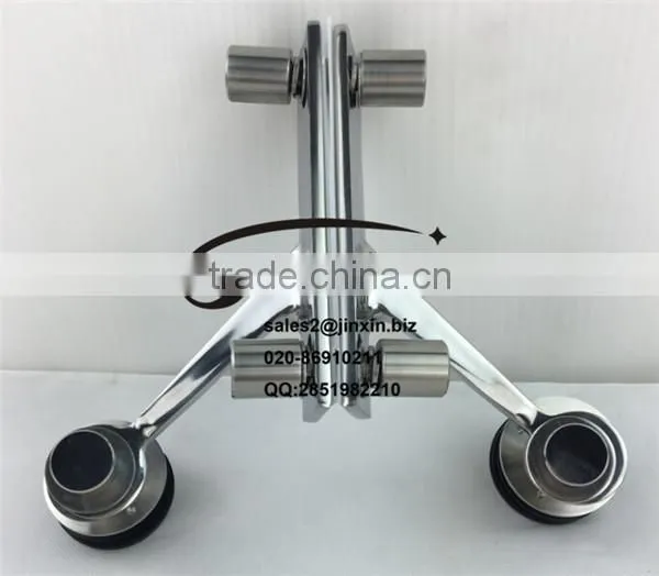 JINXIN Stainless Steel 304/316 Heavy Duty Glass Spider, Glass Curtain Holders, Glass Wall Connector photo-5