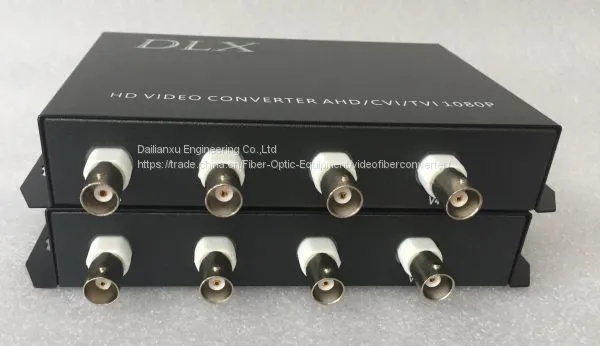 4chs 720P/960P/1080P AHD/CVI/TVI/Analog All in One Video+1 Channel Reverse RS485 Fiber Optical Transmistter HD PTZ Camer photo-4
