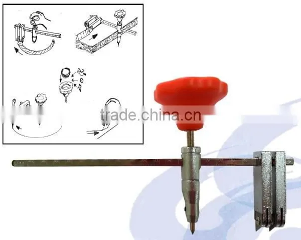 16 inch Professional Precision Adjustable SK-5 Blade Metal Body Kraft Tool Drywall Circle Cutter for Hold Cutter
