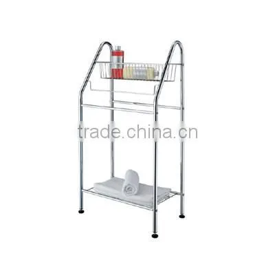 Stainless Steel Simple Style Towel Rack, Bathroom Rotate Towel Hanger photo-5