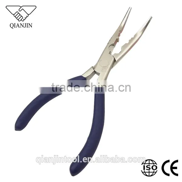 QJF-J30 Stainless Steel Fishing Plier With Dipped Handle photo-3