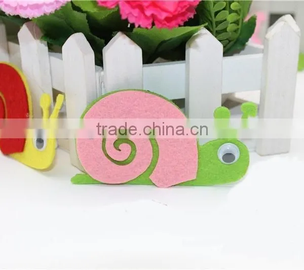 Fashion Decorative Wall Sticker , 3D Animal Kindergarten Children Room Snail Wall Stick photo-2