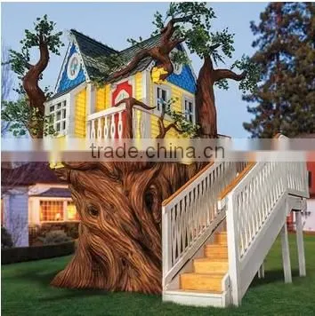 Guangzhou Professional Factory ; 2016 Great Project Tree House Design / Artificial Tree House Descoration