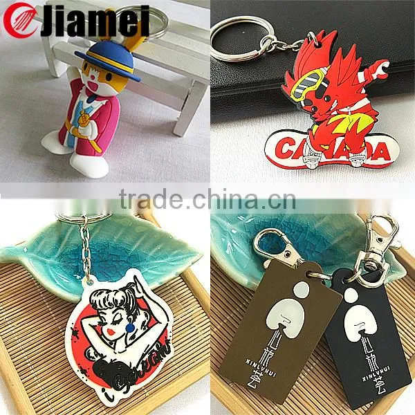 OEM Shape Soft Pvc Rubber Emoji Pvc Keychain photo-6