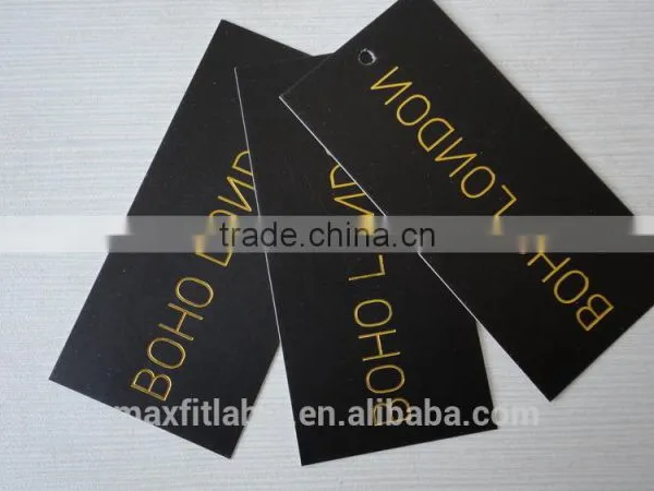 2017 China High Quality Jeans Paper Hang Tags Design photo-2