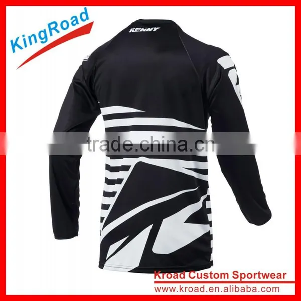 Eco-friendly Italy Ink Downhill Jersey, Comfortable and Quality MTB Wear photo-2