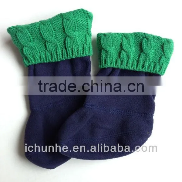 Hot Sale and Common Use Winter Polar Fleece Rubber Boot Liner photo-6