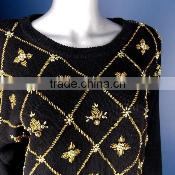 2016 Sweater Designs Sweet Christmas Pullover Around photo-3