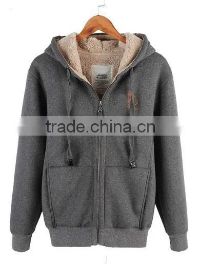 Cheap Professional China Wholesale Good Sale Pullover Custom Zipper Pocket Hoodies photo-2