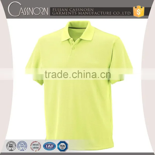 Wholesale Custom Design Multi-color Collar Blank Orange Sport t Shirt photo-2