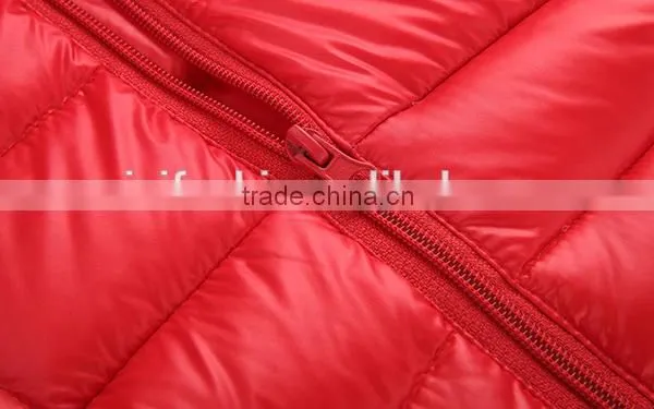 Wholesale Custom High Quality Girls Long Duck Filled Winter Waterproof&windproof Warm Down Coat photo-4