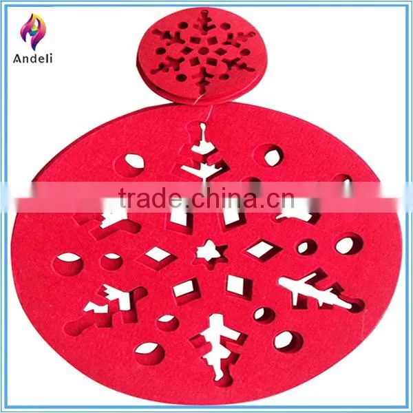 Felt Laser Cut Out Placemats By Creative Tops/ Easter Eggs Felt Table Mats photo-2