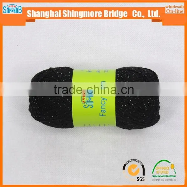 Online Shopping Knitting Yarn China Supplier Best Wholesale Oeko Tex Cotton Lurex Soft Yarn Hand Knitting Yarn With Free Sample photo-2