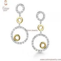 Sterling Silver Jewelry – Sterling Silver Dragonfly Earring