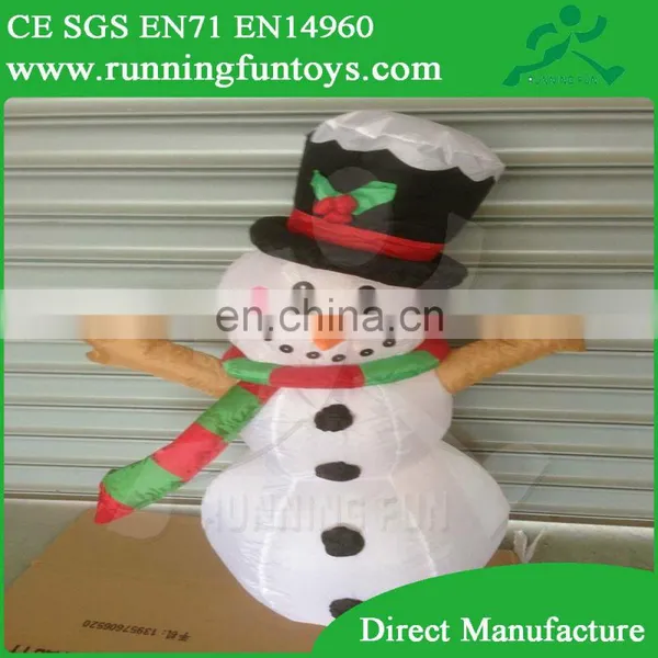Christmas Snowman Led Inflatable Decorations, Cheap Christmas Inflatables Snowman Ornament photo-2