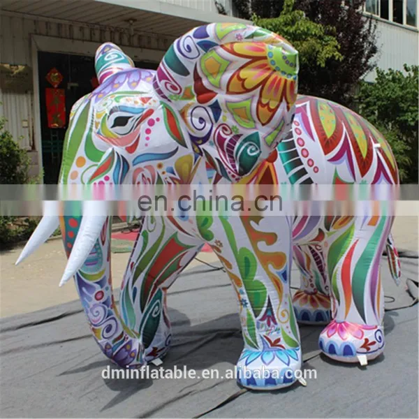 Giant Inflatable Elephant With LED for Nightclub Decoration photo-2