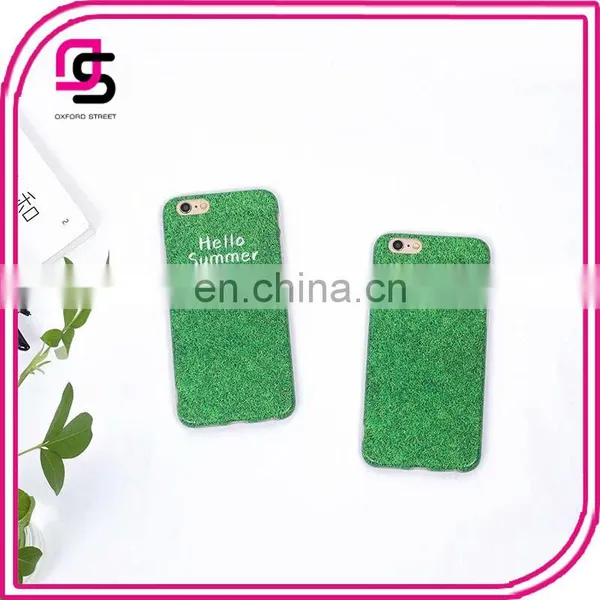New Arrival Phone Accessories Mobile Case Green Lawn Printing Yiwu Suppler