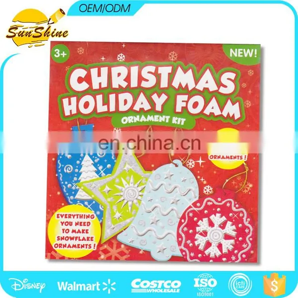 2017 Hotsale 3D EVA Christmas Ginger Bell and Snow Flake Decoration photo-2