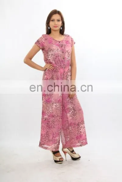 The 100% Poleyster Fabric Comfortable Multi Color Designer Jumpsuit for Women photo-2