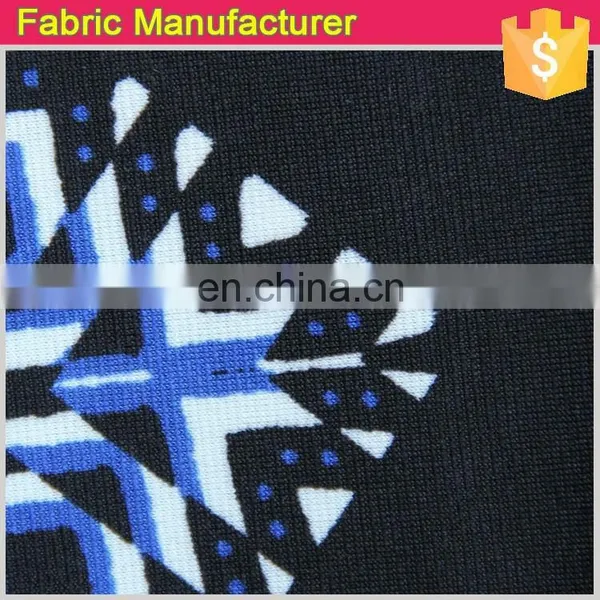 Stretch DTY 100% Polyester Jersey Knit Print Fabric photo-6