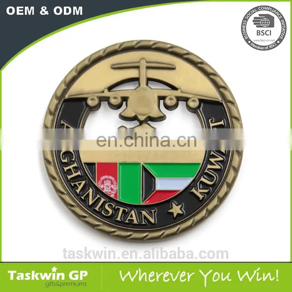 Double Customized Design Logo With High Quality Zinc Alloy Souvenir Coin at Lower Price photo-2