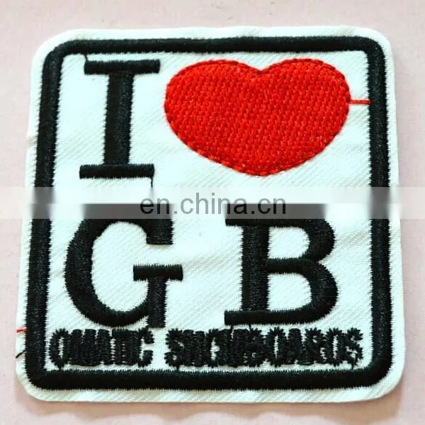 Cutton Yarn Woven Label to Clothing