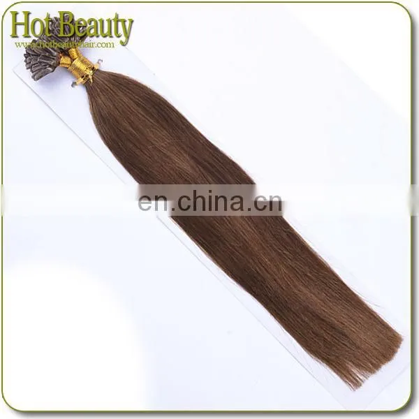 #613 Human Hair Wholesale Cheap Virgin Remy i Tip Curly Hair Extensions photo-3