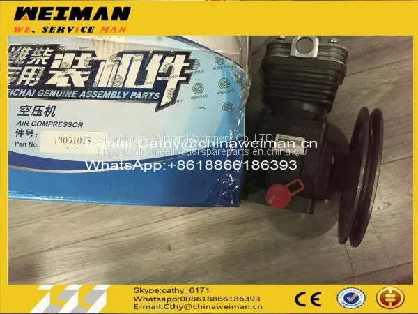 Genuine WP6G125E22 Engine Spare Parts 6B12H014518 13051018 AIR COMPRESSOR