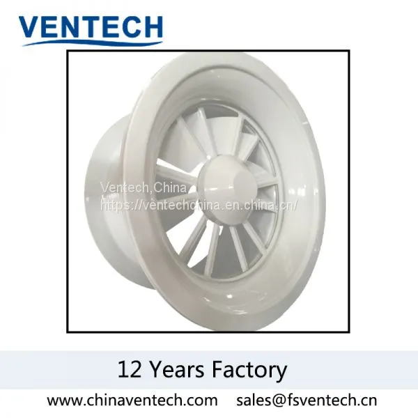 Aluminum Swirl Round Diffuser Air Pattern photo-4